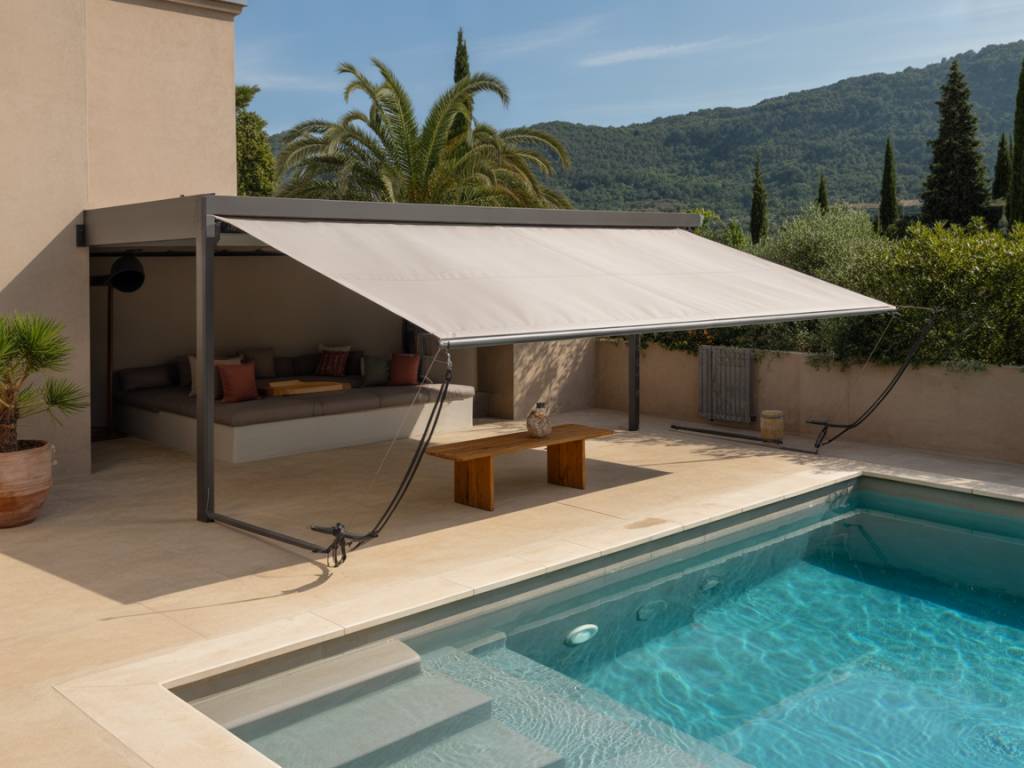 Clôtures, abris et voiles d’ombrage : sécuriser sa piscine avec élégance et discrétion