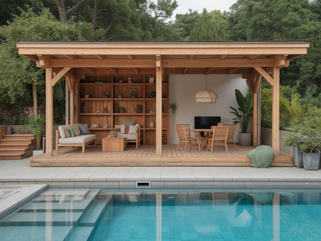 Associer piscine et pool house : idées d’aménagement actuelles et fonctionnelles pour un espace de vie extérieur